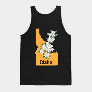 Idaho State Flower Syringa Tank Top